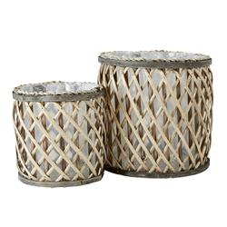 Picture of Creative Brands AMR604 Round Willow Basket - Set of 2