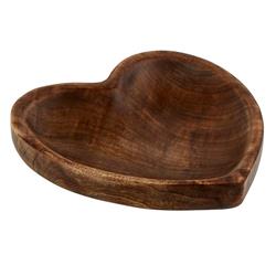Picture of Creative Brands AMR693 8 x 1.5 in. Wooden Heart Table Top&#44; Brown - Large