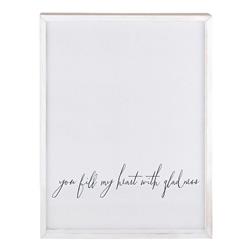 Picture of Creative Brands G5868 20 x 26 in. Face To Face You Fill My Heart with Gladness Cadet Word Board
