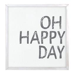 Picture of Creative Brands G5870 22 in. Face To Face Oh Happy Day Square Word Board