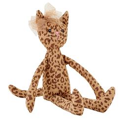 Picture of Creative Brands J1740 12.75 in. Linen & Polyester Cheetah Doll