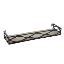 Picture of Creative Brands AMR868 Metal & Wood Floating Shelf