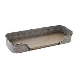 Picture of Creative Brands AMR869 Metal & Wood Rustic Floating Shelf&#44; Small