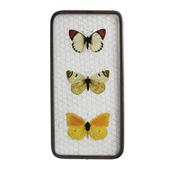 Picture of Creative Brands AMR890 10 x 10 in. Glass & Metal Butterfly Frame&#44; Large
