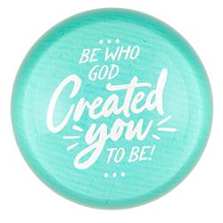 Picture of Creative Brands J1350 3 in. Dia. Glass Dome Paperweight - God Created