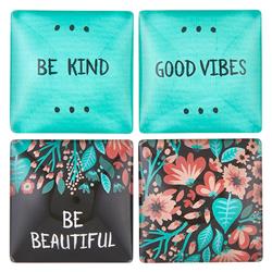 Picture of Creative Brands J1357 1.5 x 0.5 in. Square Magnets Set - Good Vibes