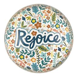 Picture of Creative Brands J1444 3 in. Dia. Glass Dome Paperweight - Rejoice