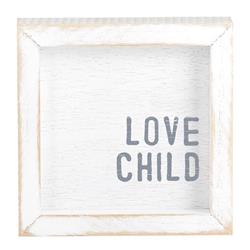 Picture of Creative Brands J1688 6 x 6 in. Face To Face Petite Word Board - Love Child