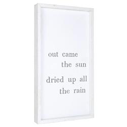 Picture of Creative Brands J1691 14 x 26 in. Face To Face Slim Word Board - Out Came The Sun