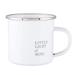 Picture of Creative Brands J1710 3 x 2.75 in. Face To Face Enamel Keepsake Cup - Little Light of Mine