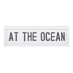 Picture of Creative Brands J2264 28 x 8.5 in. Face To Face Framed Wall Art - At The Ocean