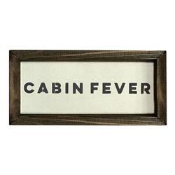 Picture of Creative Brands J2284 14 x 7 in. Face To Face Framed Wall Art - Cabin Fever