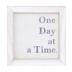 Picture of Creative Brands J2299 6 x 6 in. Face To Face Framed Wall Art - One Day At A Time