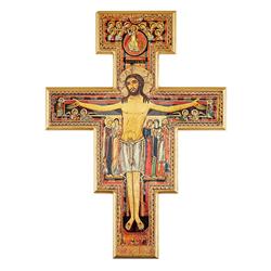 J5506 Gerffert San Damiano Wood Crucifix