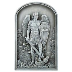 J5570 Avalon Gallery Saint Michael Garden Plaque