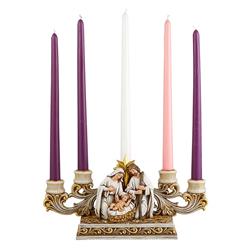 G4544 Avalon Gallery Nativity 5-Taper Advent Candleholder