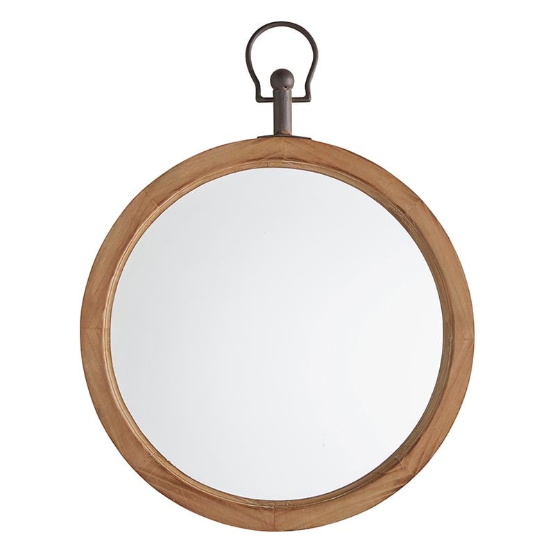 Picture of Creative Brands CMR008 Wooden Hanging Mirror - Large