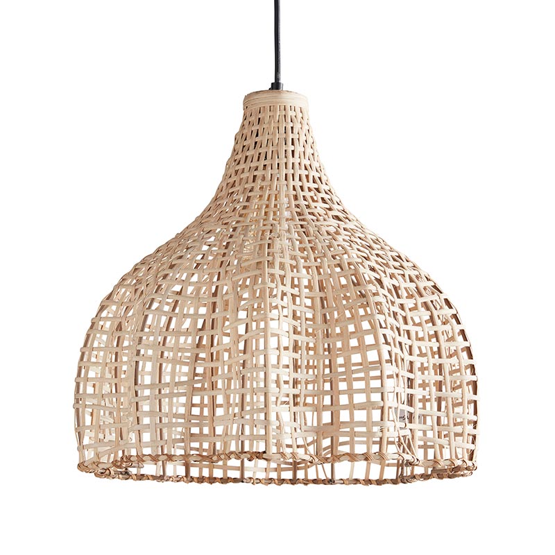 Picture of Creative Brands CMR048 Natural Cane Hanging Lamp