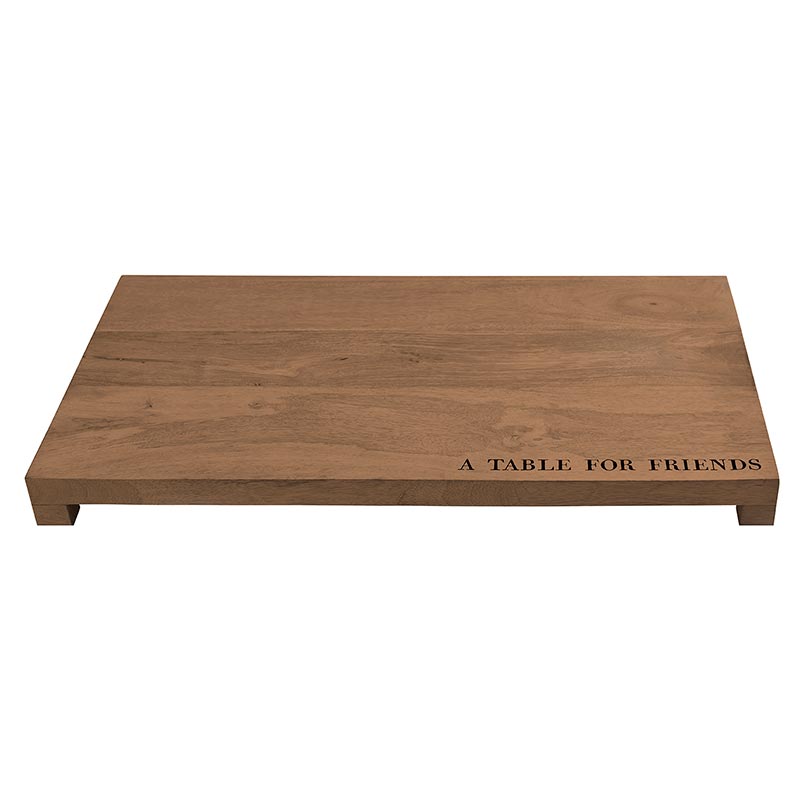 Picture of Creative Brands L2020 24 x 13 in. Face To Face Serving Tray - A Table for Friends