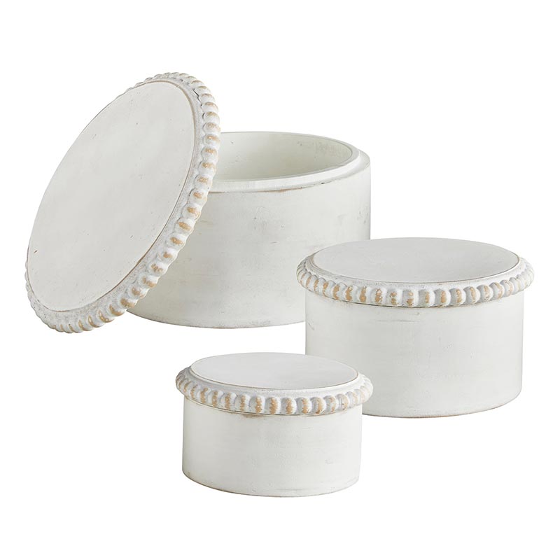 Picture of Creative Brands CMR454 Round Bead Box - Set of 3