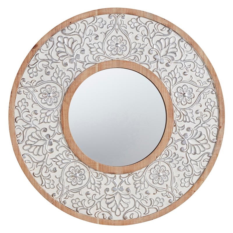 Picture of Creative Brands CMR568 Circle Mirror - White Rim