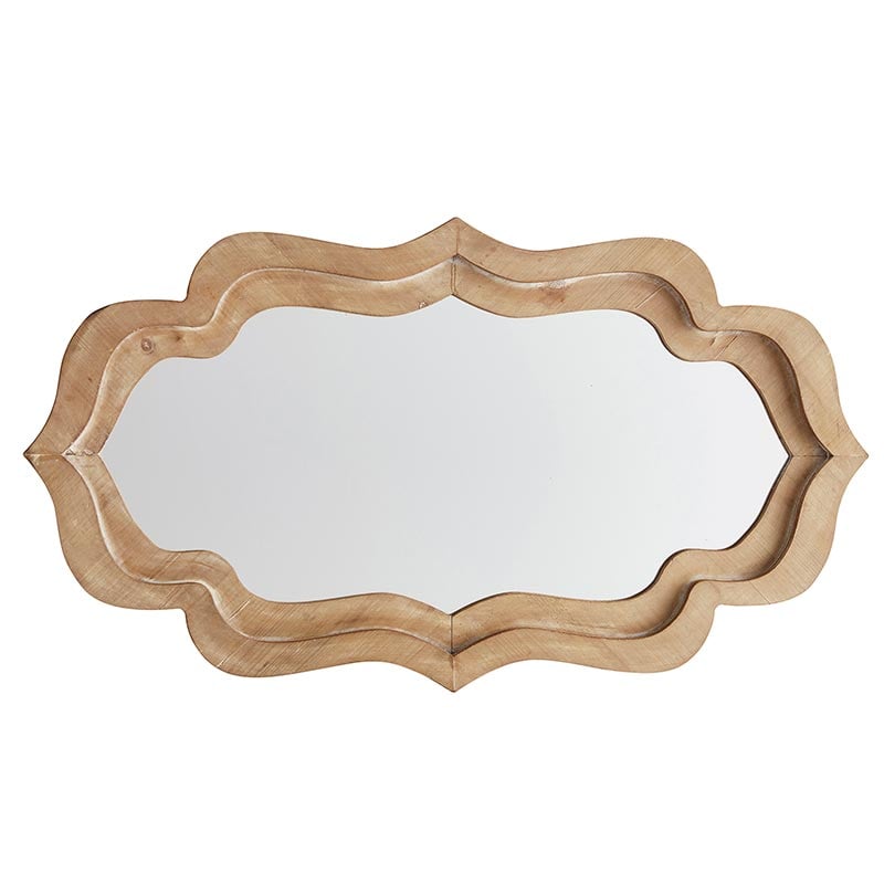 Picture of Creative Brands CMR901 Wavy Wood Mirror