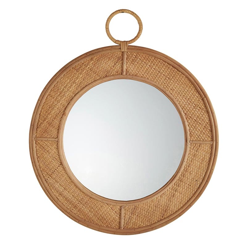 Picture of Creative Brands DMR066 Solid Rattan Wall Mirror