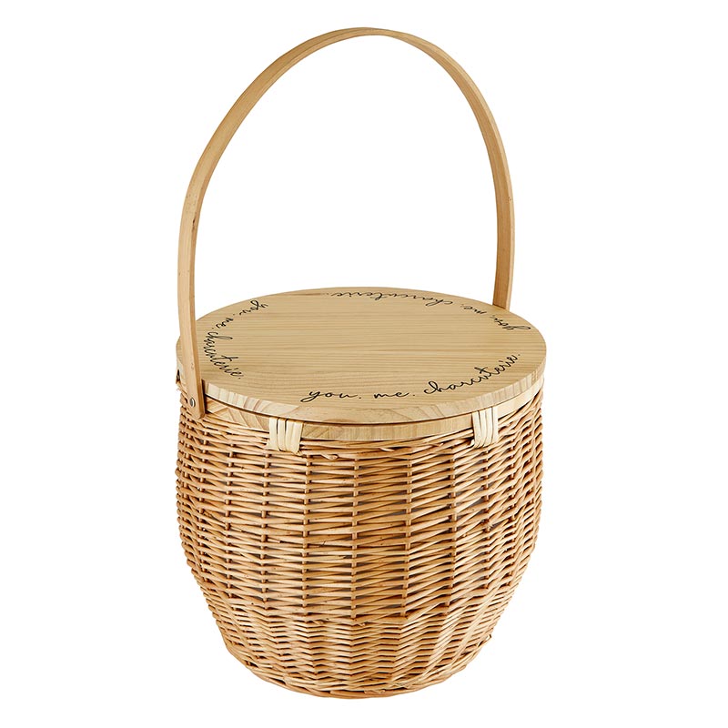 Picture of Creative Brands N0872 Picnic Basket - You Me Charcuterie