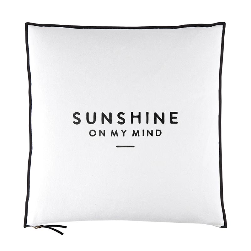 N0995 Euro Pillow - Sunshine On My Mind