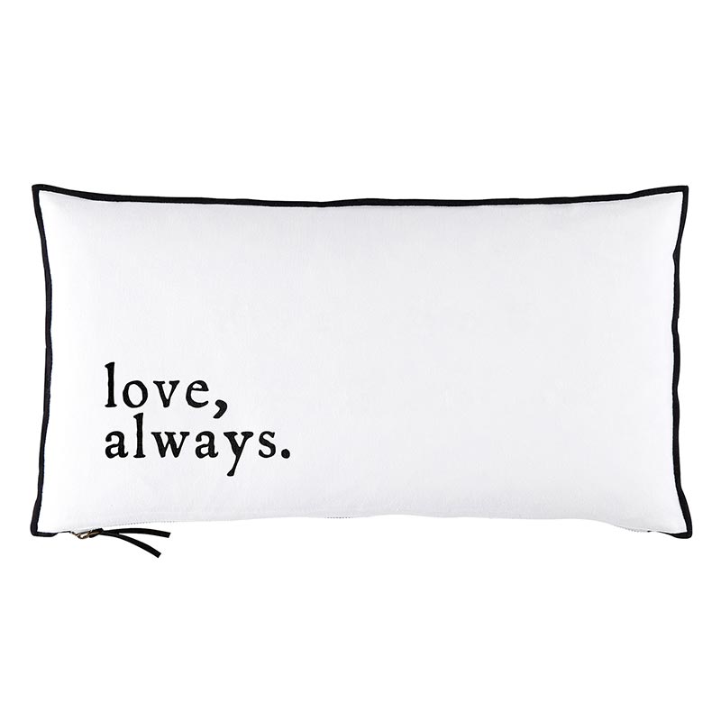 N0969 Lumbar Pillow - Love, Always
