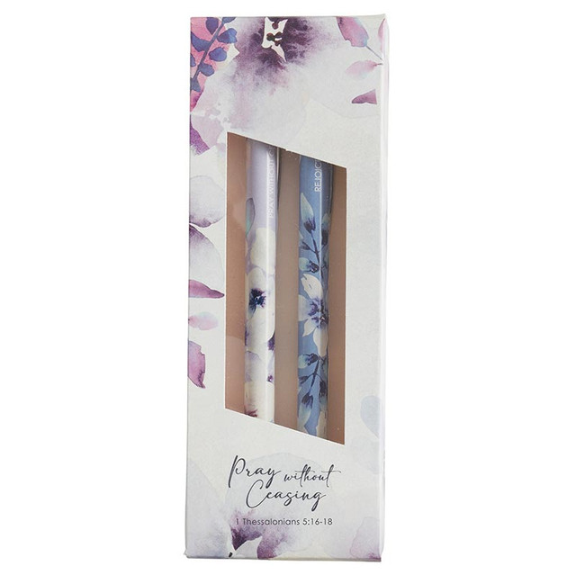 Picture of Faithworks P7376 2.5 x 7 in. Pen Set - Pray Without Ceasing