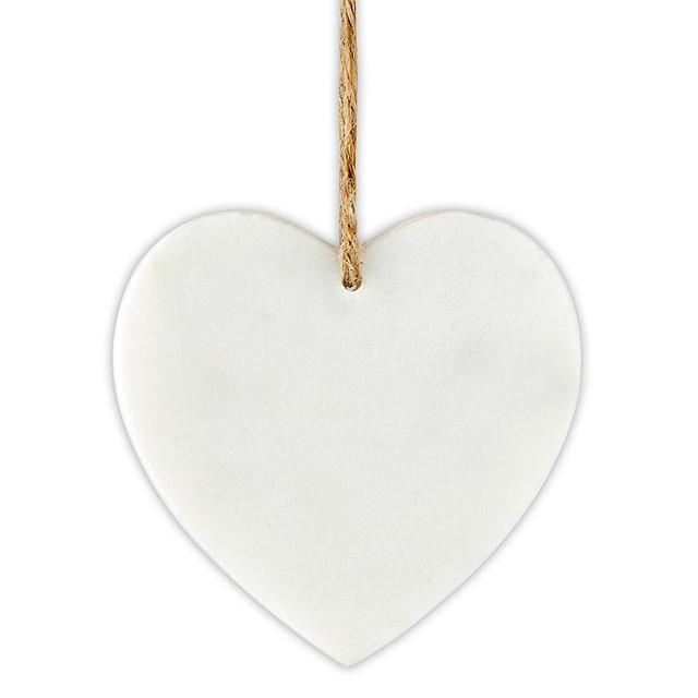 Picture of Santa Barbara Design Studio P5741 Marble Ornament - Heart