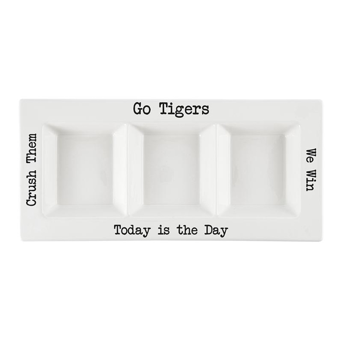 Picture of 47th & Main CMR527 14.75 x 7 x 1.5 in. Tigers Condiment Platters
