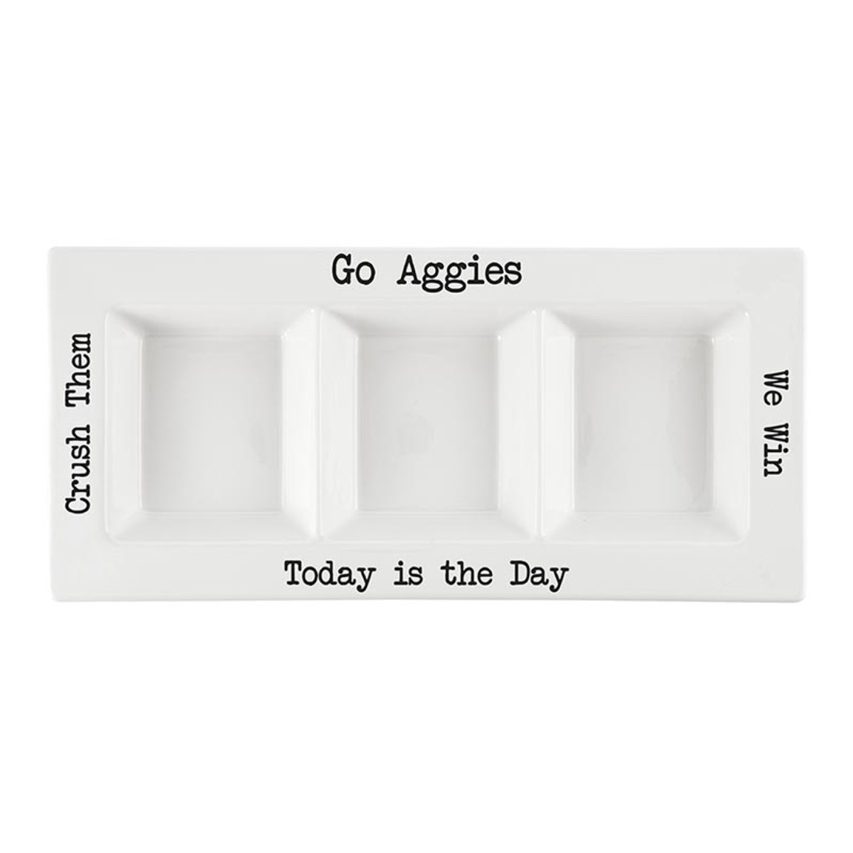 Picture of 47th & Main CMR530 14.75 x 7 x 1.5 in. Aggies Condiment Platters