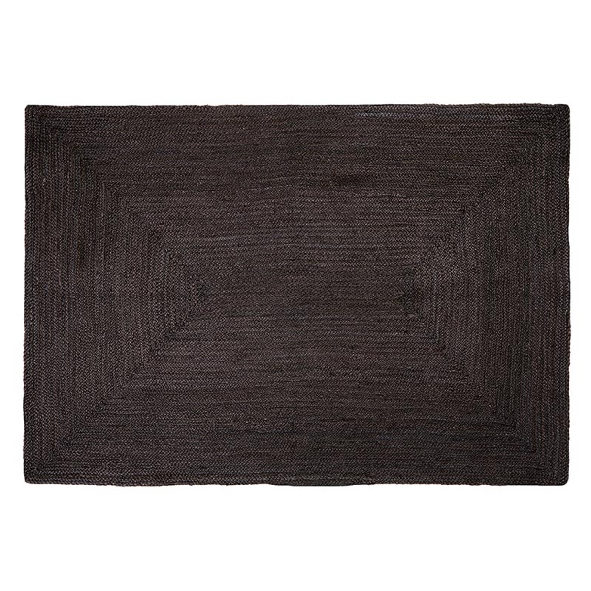 Picture of 47th & Main DMR291 24 x 17 in. Black Jute Braided Rectangle Area Rug&#44; Small