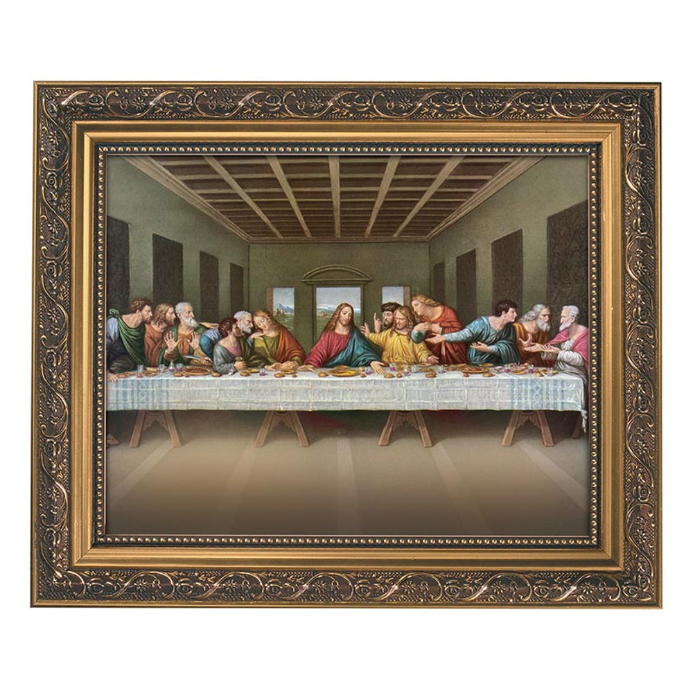 Picture of Christian Brands 79-3525 DV Last Supper Framed Print