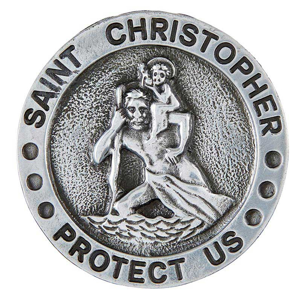 BK-12637 St. Christopher Visor Clip