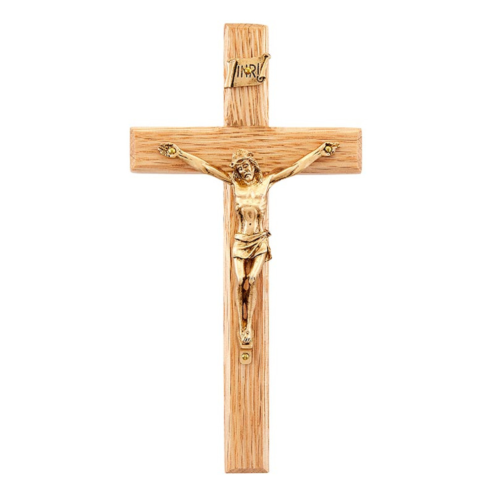 JC-637-K 6.25 in. Oak Crucifix