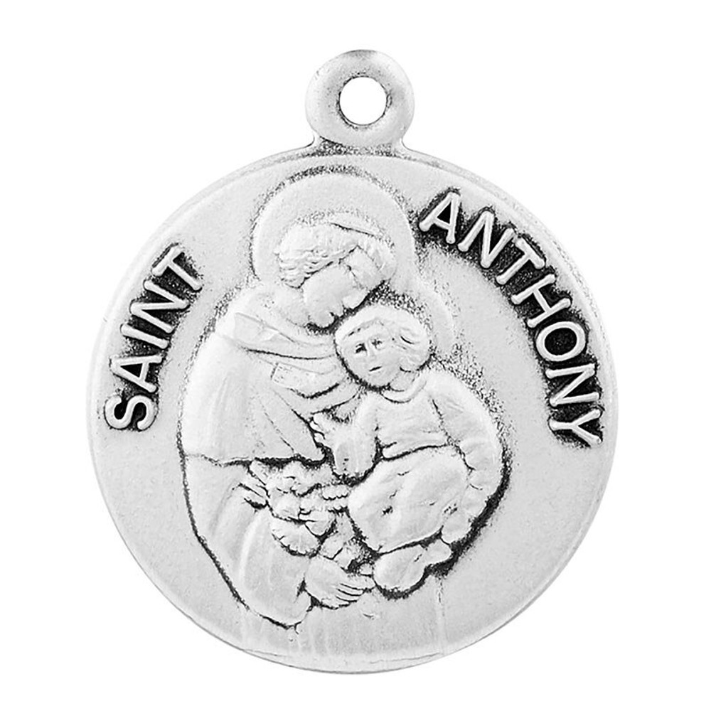 JC-83-1MFT St. Anthony Sterling Silver Medal
