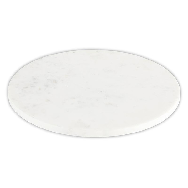 Picture of Santa Barbara Design Studio L5736 14 in. Marble Lazy Susan, White
