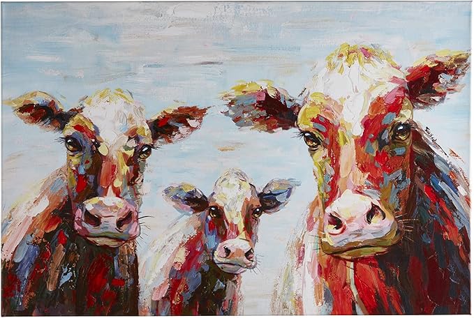 Picture of 47th & Main CMR592 Cows Printed Canvas Wall Art