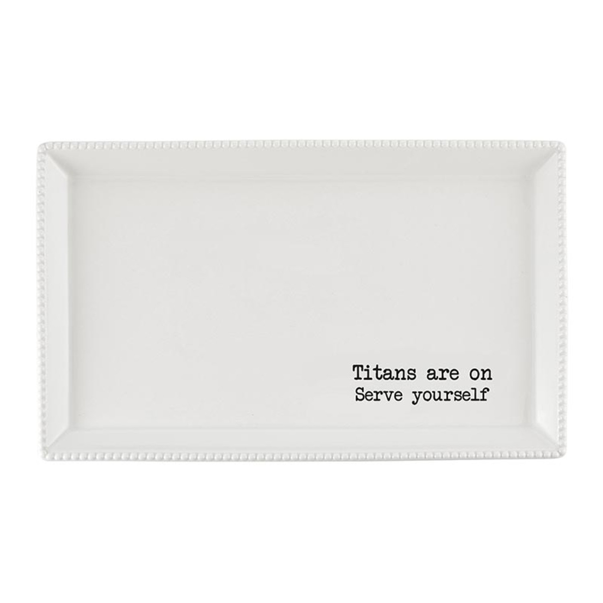Picture of 47th & Main CMR509 15 x 9 x 1 in. Titans Serving Platter