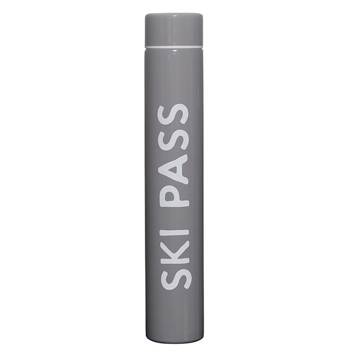 Picture of Santa Barbara Design Studio L6855 8 oz Face to Face Stainless Steel Flask&#44; Ski Pass