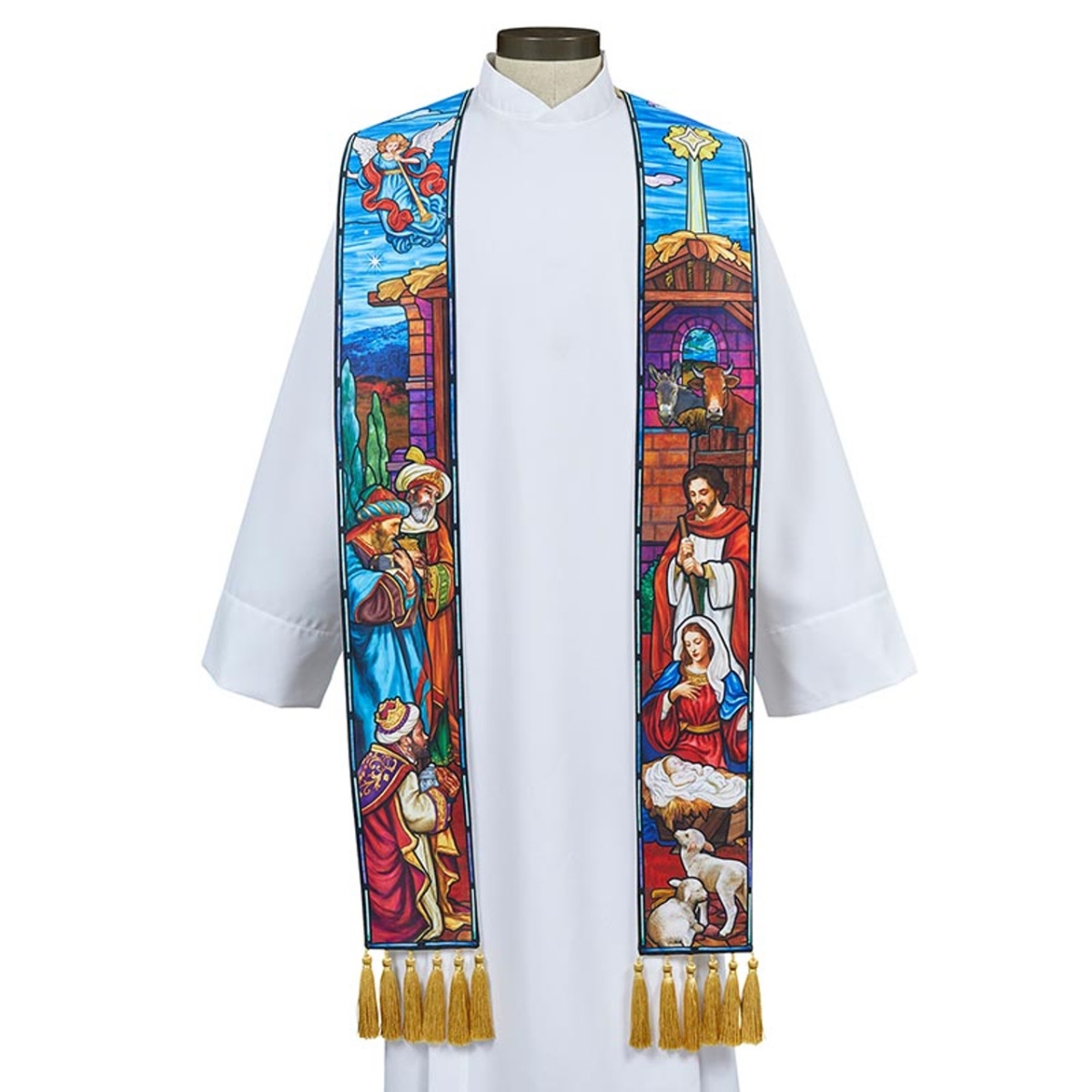 L6436 Nativity Collection Overlay Stole