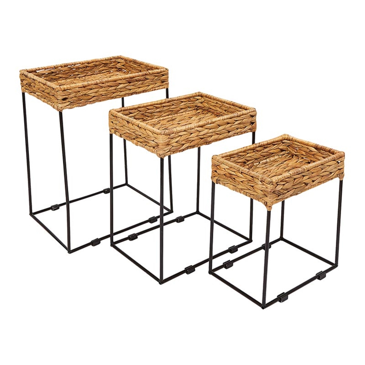 Picture of 47th & Main DMR054 Seagrass Nested Tables&#44; Set of 3