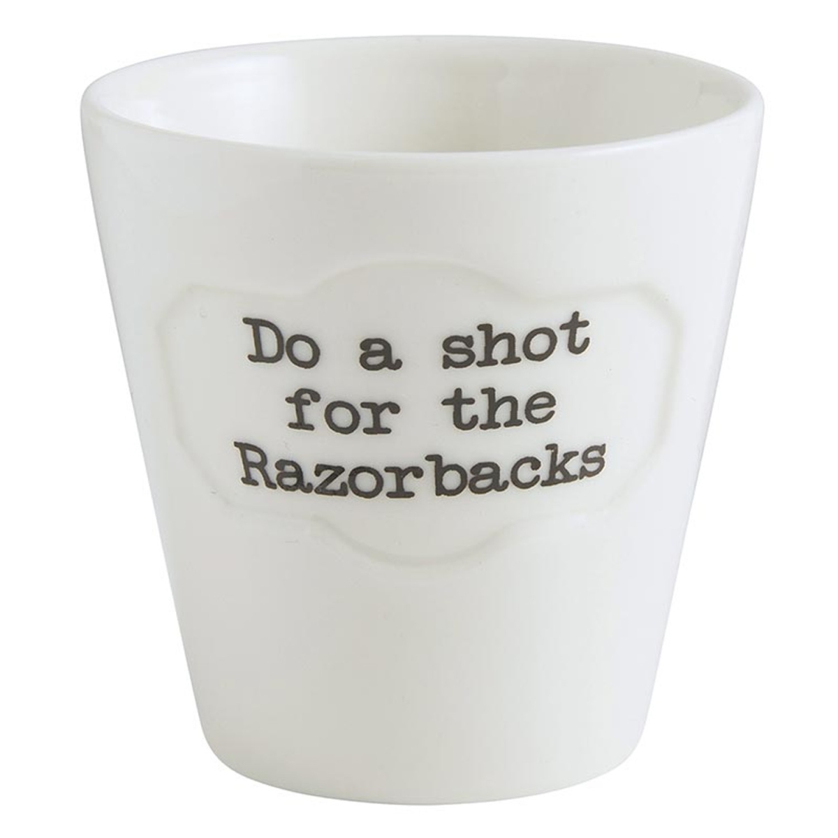 Picture of 47th & Main DMR513 2.5 x 2.5 in. Razorbacks Shot Glass