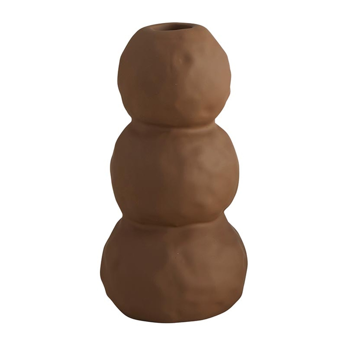Picture of 47th & Main DMR571 3.75 x 6.5 in. Brown Bubble Candleholder