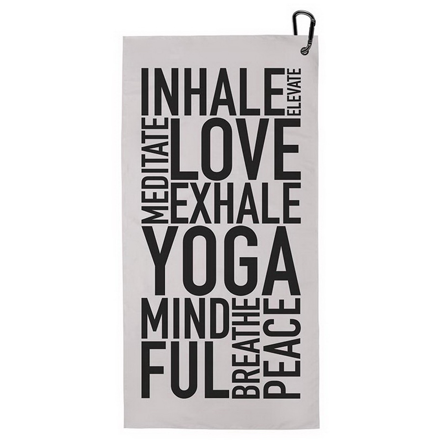 Picture of Santa Barbara Design Studio N0516 Sport Towel - Inhale Love Yoga