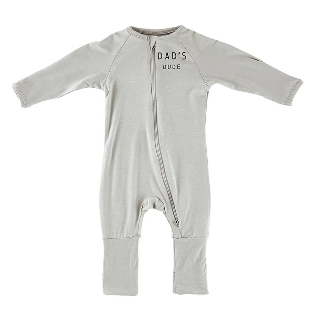 N2148 Baby Romper, Dads Dude - 0-6 Months