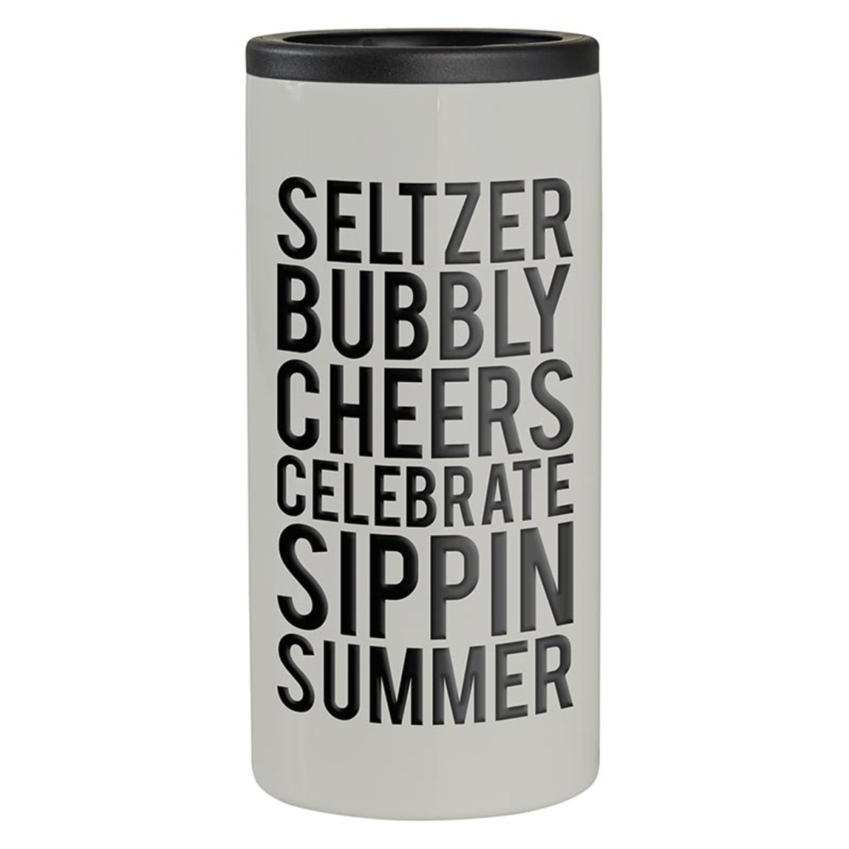 Picture of Santa Barbara Design Studio N0640 Skinny Can Cooler - Seltzer Bubbly Cheers